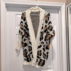Women’s open front cardigan